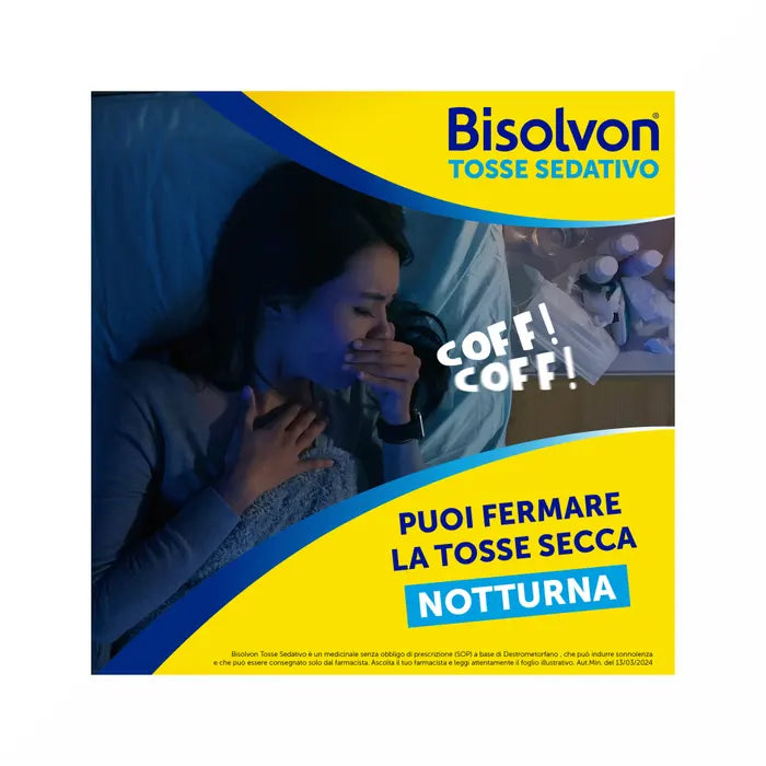 Bisolvon Tosse Sedativo Per Tosse Secca 20 Pastiglie Gommose