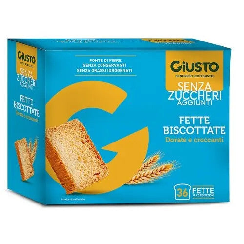 Giusto Fette Biscottate Senza Zucchero – 300 g