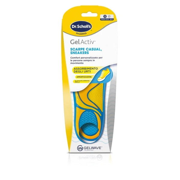 Scholl GelActiv – Solette per Scarpe da Lavoro Taglia S