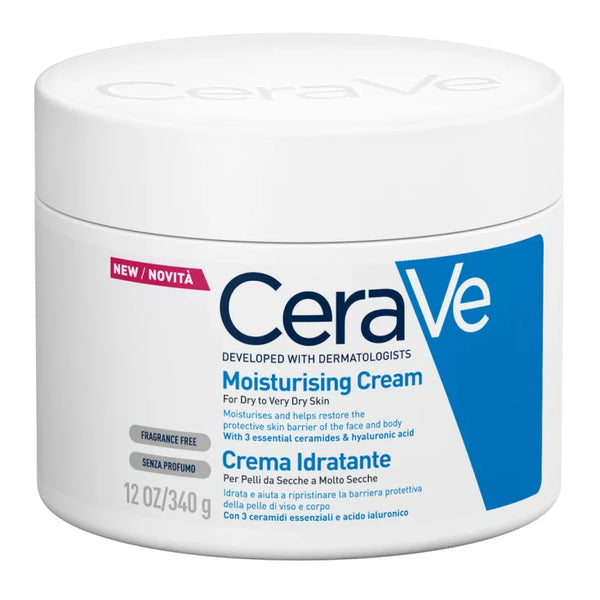 cerave crema idratante viso corpo 340g