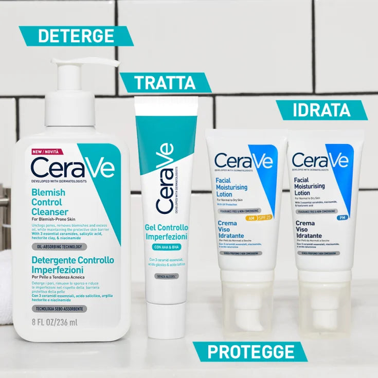 Cerave Acne Aha Bha Gel controllo Imperfezioni 40ml