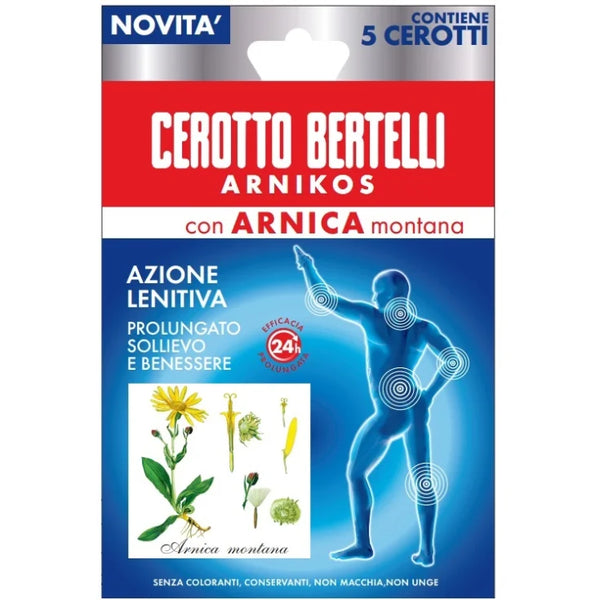 Bertelli Cerotto Arnikos – Cerotti all'Arnica 5 pz