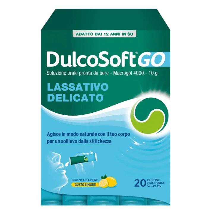 Dulcosoft Go 20 Bustine 20ml