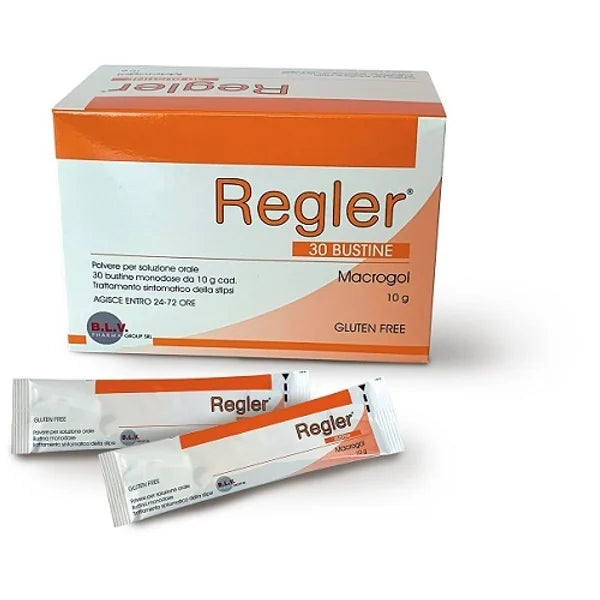 Regler Macrogol 4000 – 30 Bustine | Trattamento Stipsi