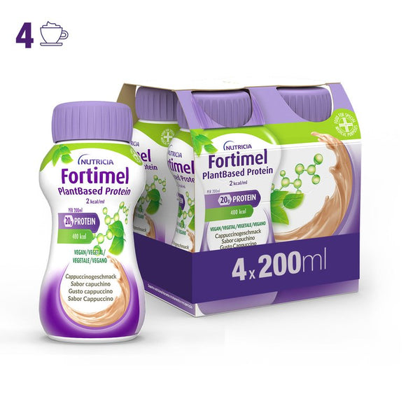 Fortimel Plant-Based Protein Cappuccino – Nutricia Danone