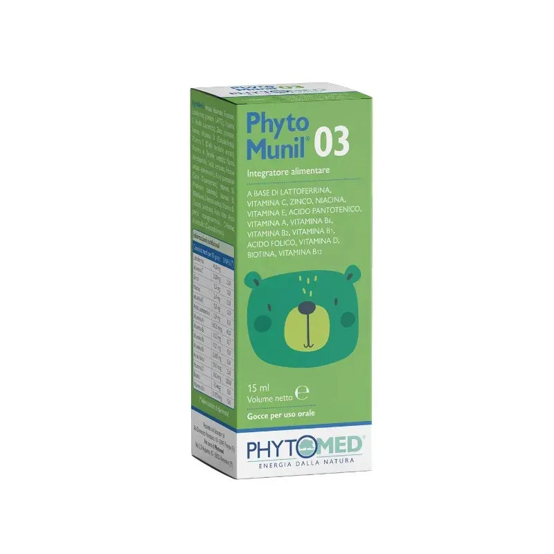 Phytomunil 03 Gocce Integratore per Difese Immunitarie 15 ml - Phytomunil 03 Gocce Integratore per Difese Immunitarie