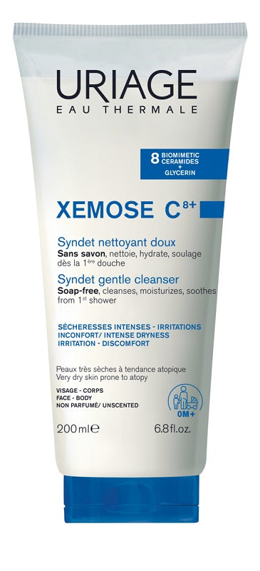 Uriage Xemose Syndet C8+ – Detergente Lenitivo Pelle Atopica | 200 ml
