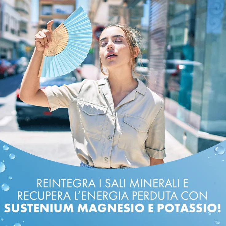 Sustenium Magnesio Potassio gusto arancia 28 Buste Promo