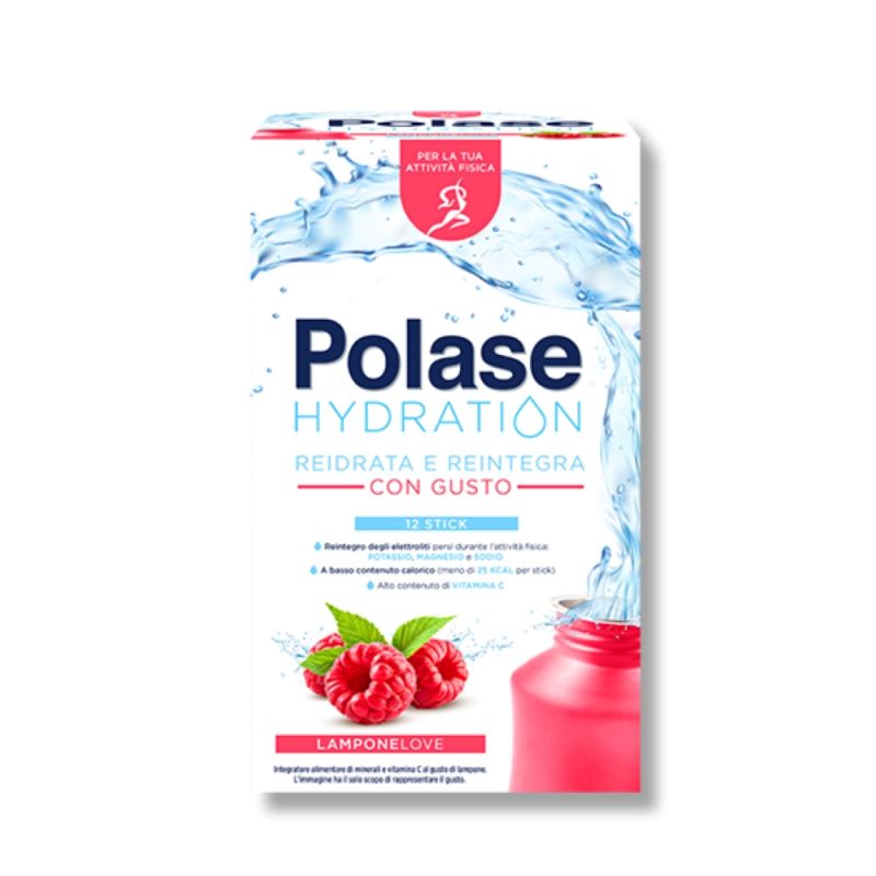 Polase Hydration Lampone – 12 Bustine