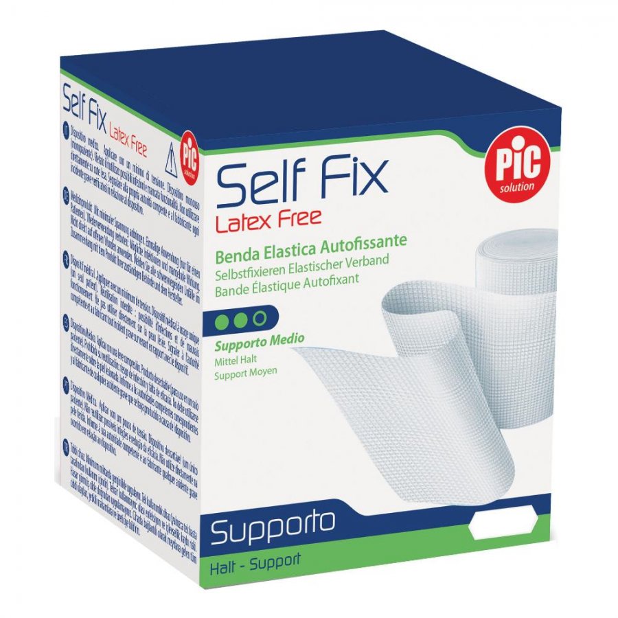 Benda Pic Self fix Senza Lattice 12cmx4m - Benda Pic Self fix Senza Lattice 12cmx4m