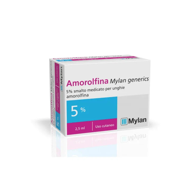amorolfina mylan 5% smalto medicato per unghie