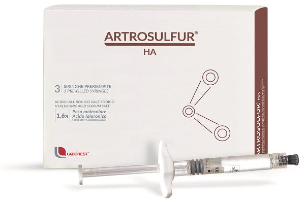 Artrosulfur HA 3 siringhe preriempite Sollievo dal dolore articolare