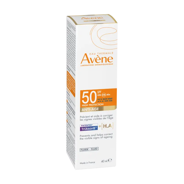 Avene Fluido Anti-Età, Protezione Solare SPF50, 40ml