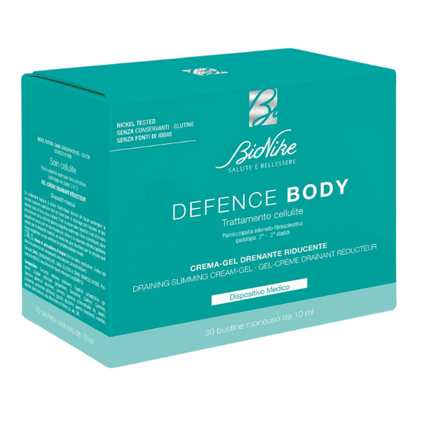 Bionike Defence Body Anticellulite Crema Gel Drenante Riducente 30 Buste