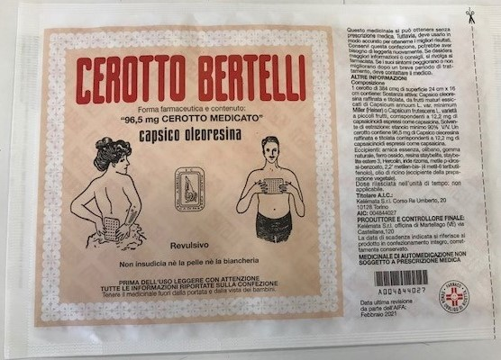 Cerotto Bertelli Grande 16x24 cm