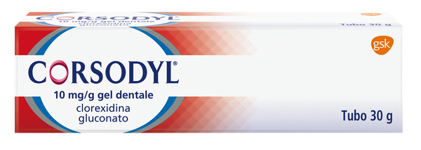 Corsodyl Gel Dentale Disinfettante Cavo Orale 30 g