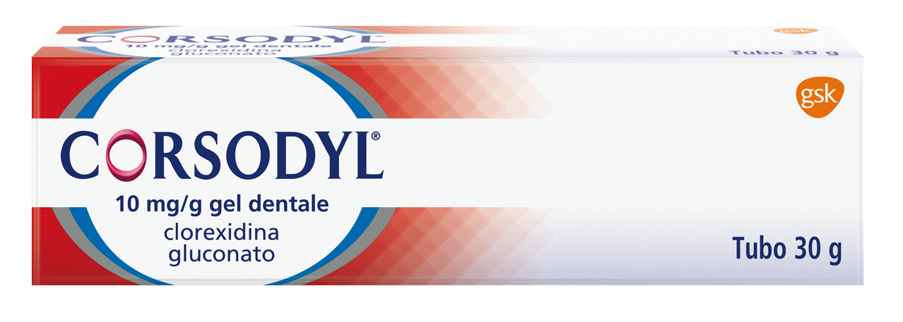 Corsodyl Gel Dentale Disinfettante Cavo Orale 30 g
