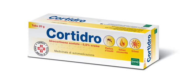 Cortidro Crema 20g 0,5%