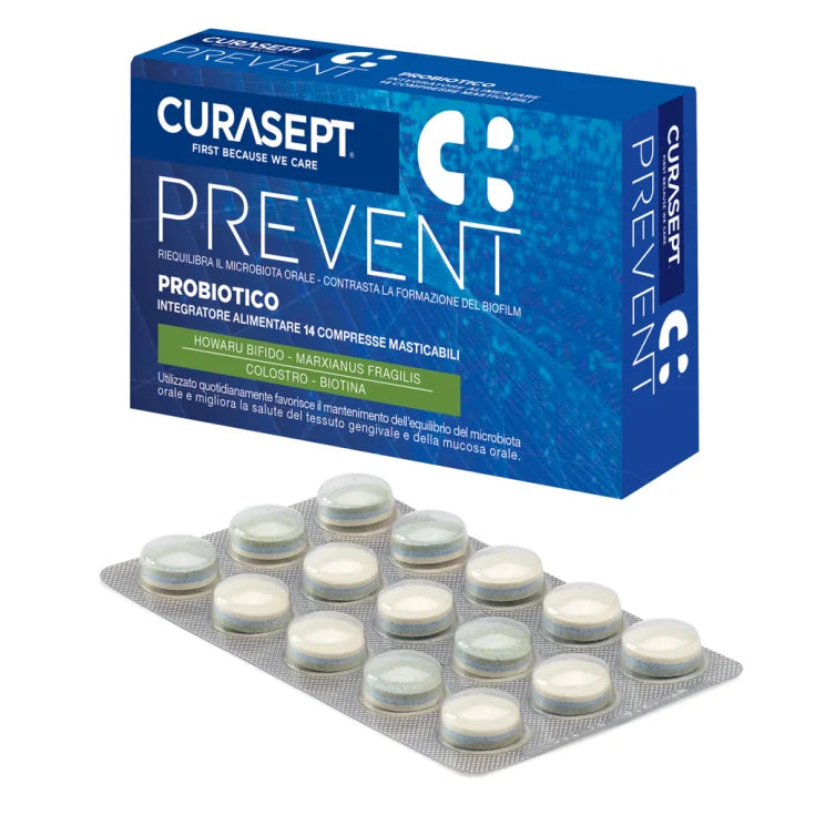 curasept prevent 14 compresse