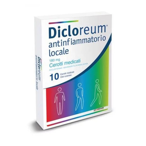 Dicloreum 10 cerotti 180mg
