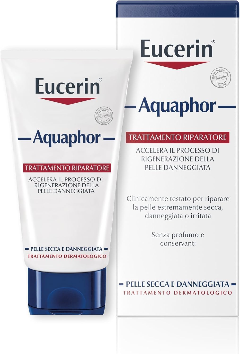 Eucerin Aquaphor Trattamento Riparatore Pelle Secca e Danneggiata - 40g
