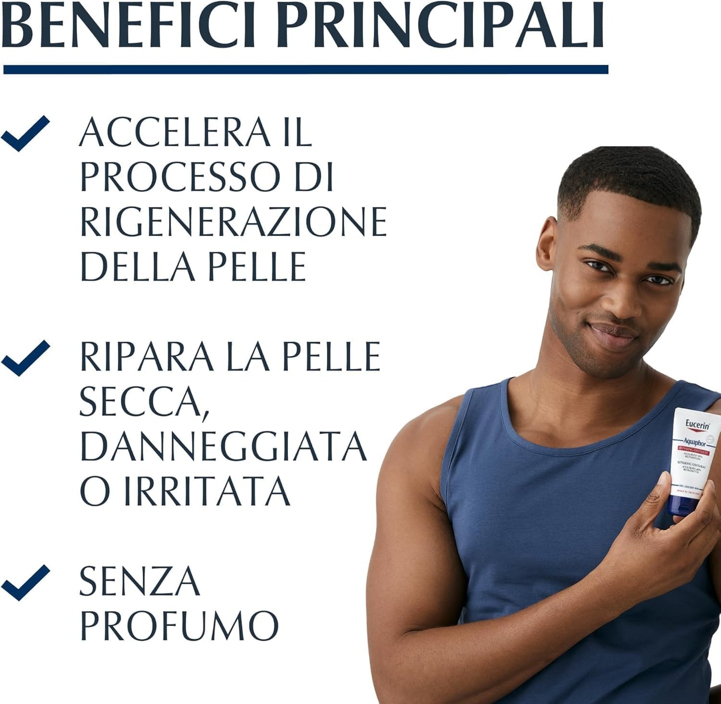Eucerin Aquaphor Trattamento Riparatore Pelle Secca e Danneggiata - 40g