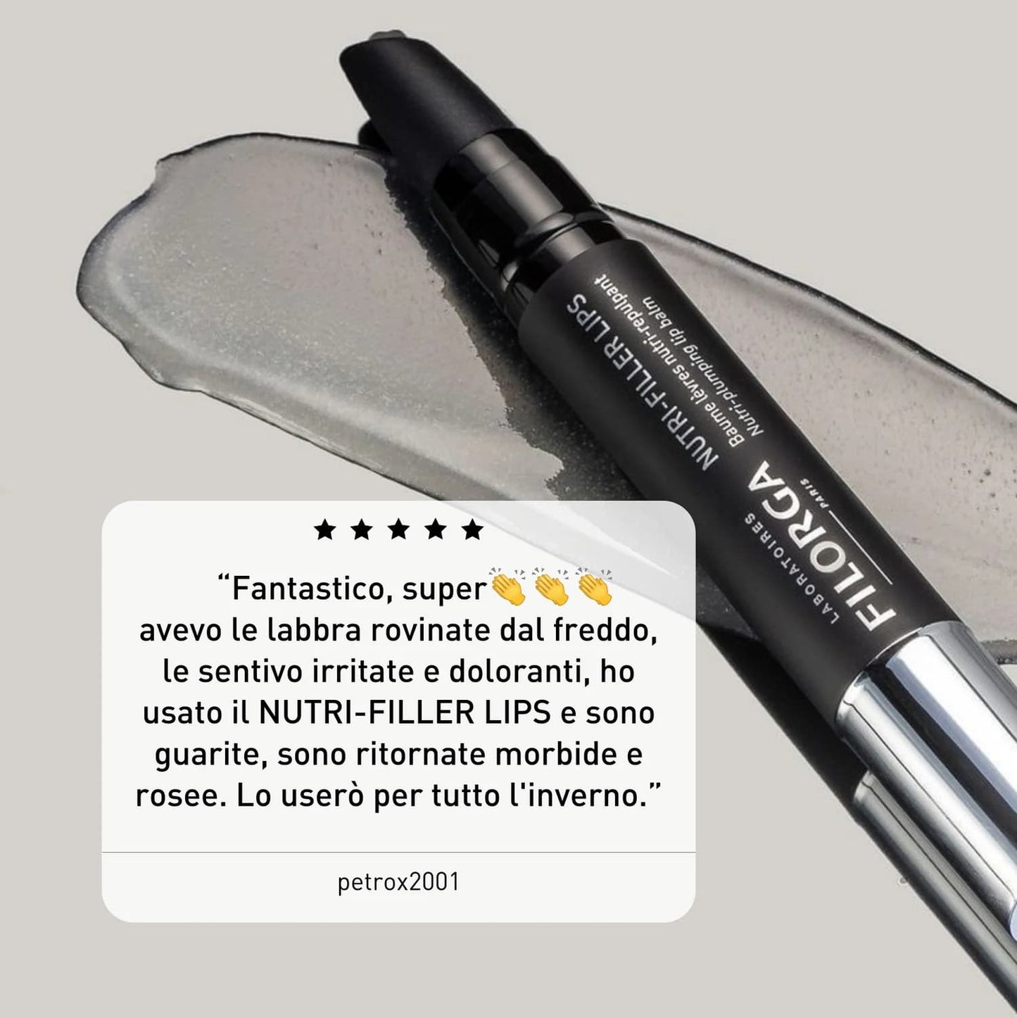 Filorga Nutri Filler Lips, Balsamo labbra nutriente e rimpolpante, 4ml
