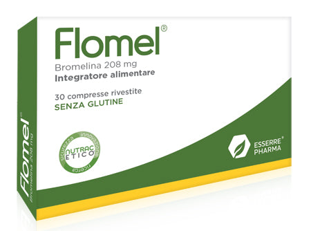 Flomel, Integratore a base di Bromelina, 30 Compresse