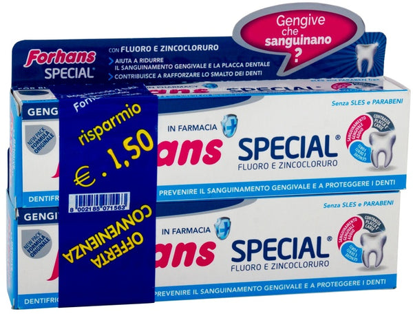 Forhans Dentifricio 2x75ml