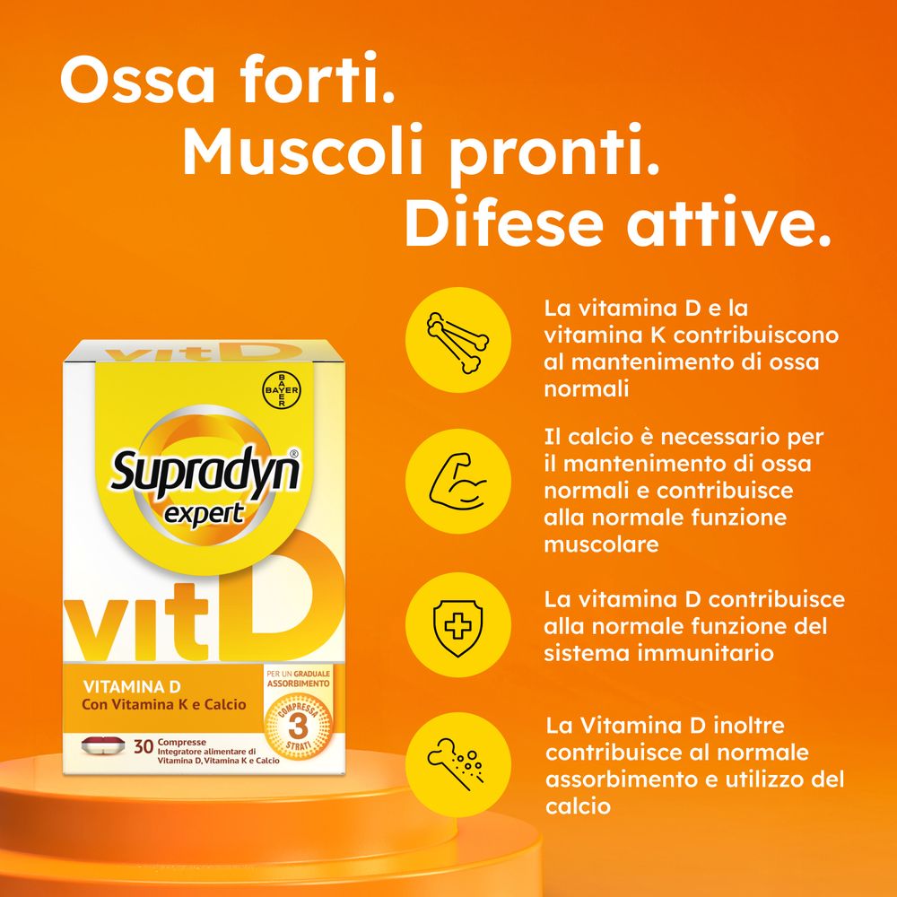 Supradyn Expert Vit D 30 Compresse
