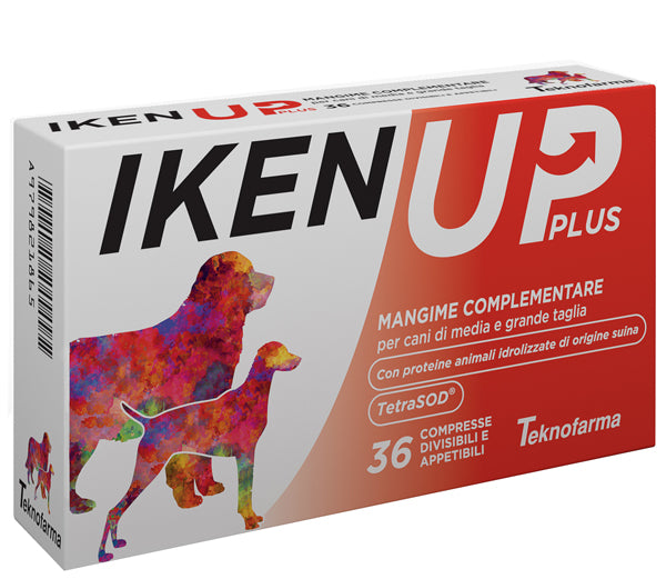 Iken Up Plus Mangime Complementare Cani Taglia Media Grande 36 Compresse