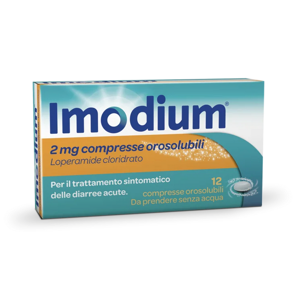 Imodium Diarrea Acuta 12 Compresse Orosolubili