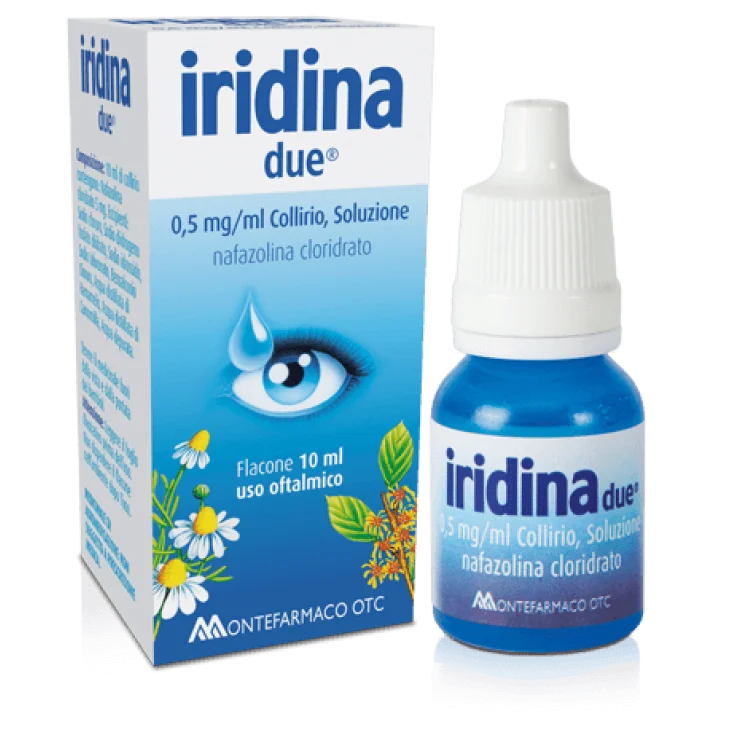 Iridina Due Collirio 10ml 0,5mg/ml - iridina due collirio 10 ml