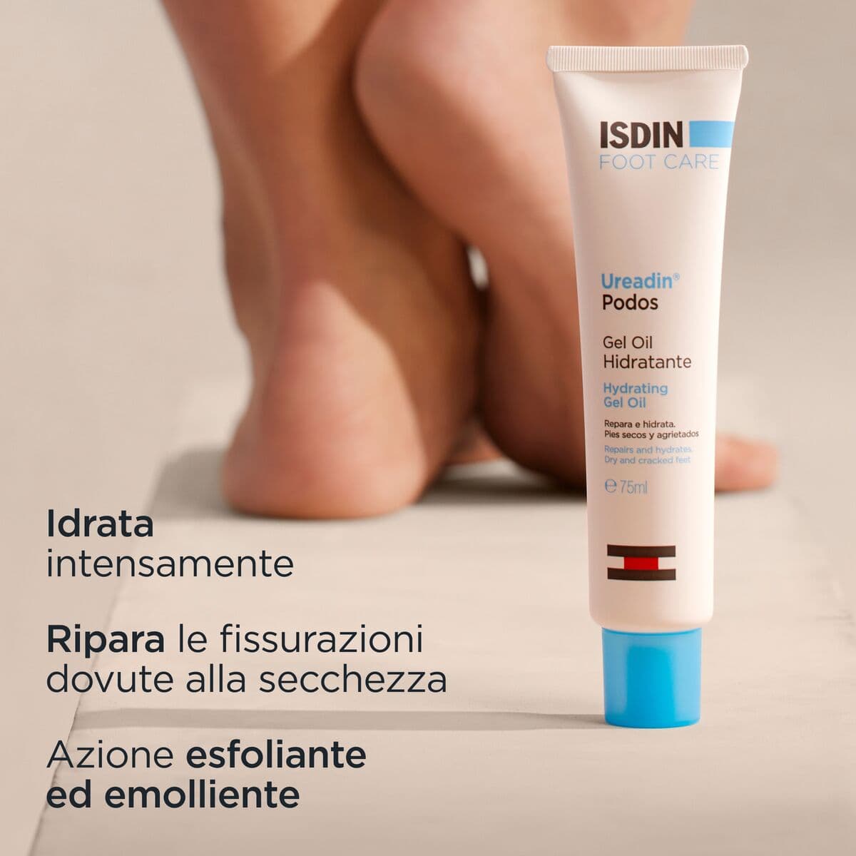 Isdin Ureadin Podos Gel Oil Idratante 75ml