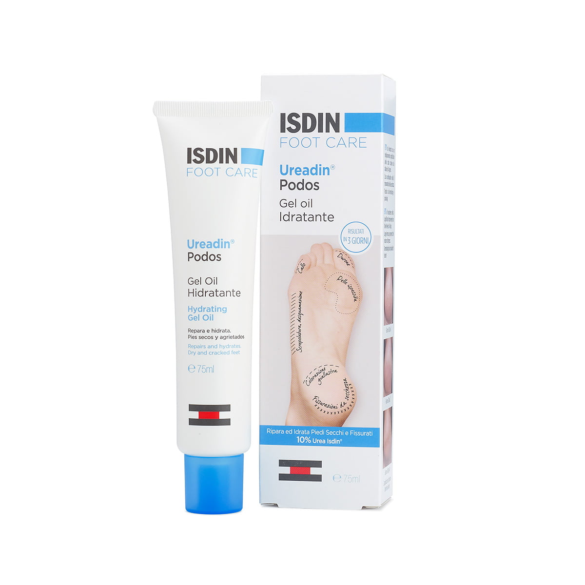 Isdin Ureadin Podos Gel Oil Idratante 75ml