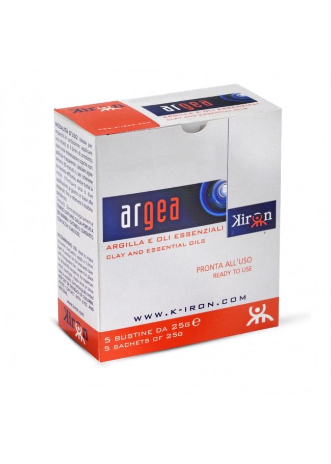 Kiron Argea Argilla e Oli Essenziali 5 Bustine da 25g