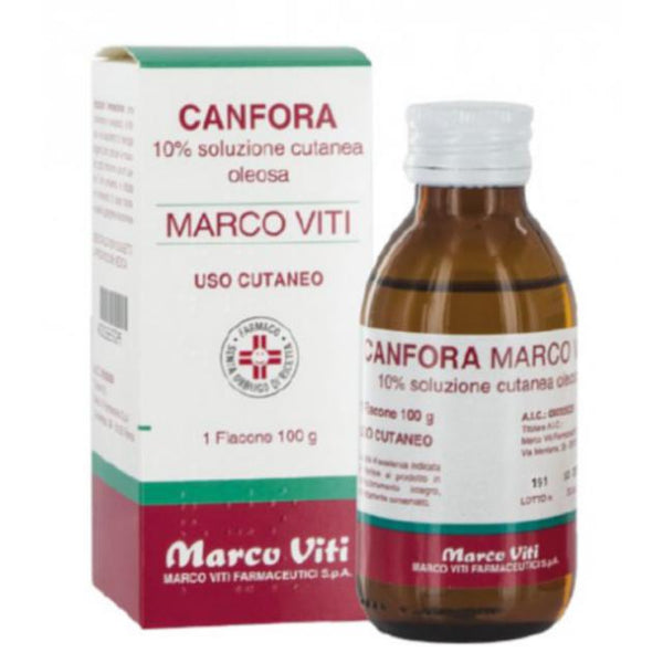 Marco Viti Canfora 10% Soluzione Cutanea Oleosa 100g

