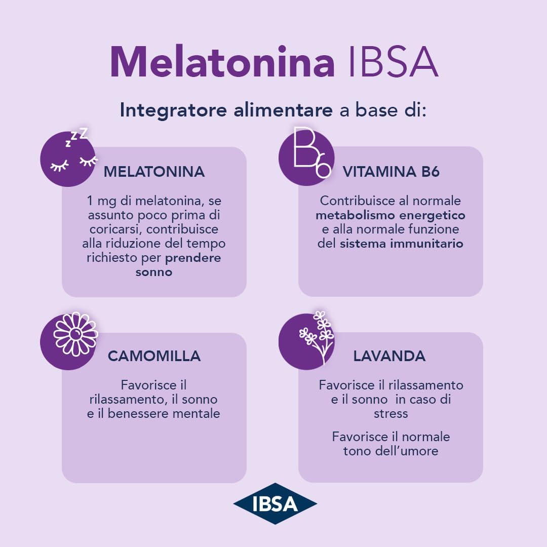 Melatonina IBSA - 30 Film Orodispersibili