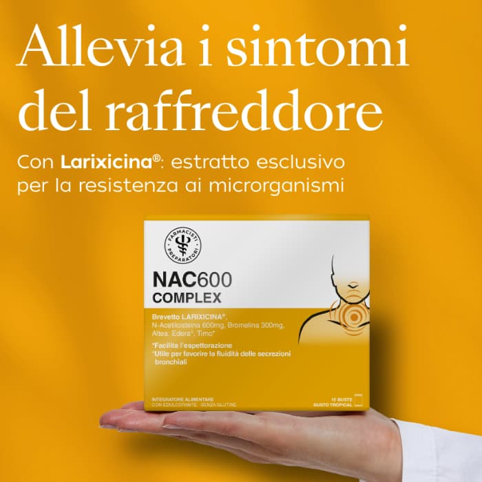 Nac 600 Complex Farmacisti Preparatori 10 Bustine