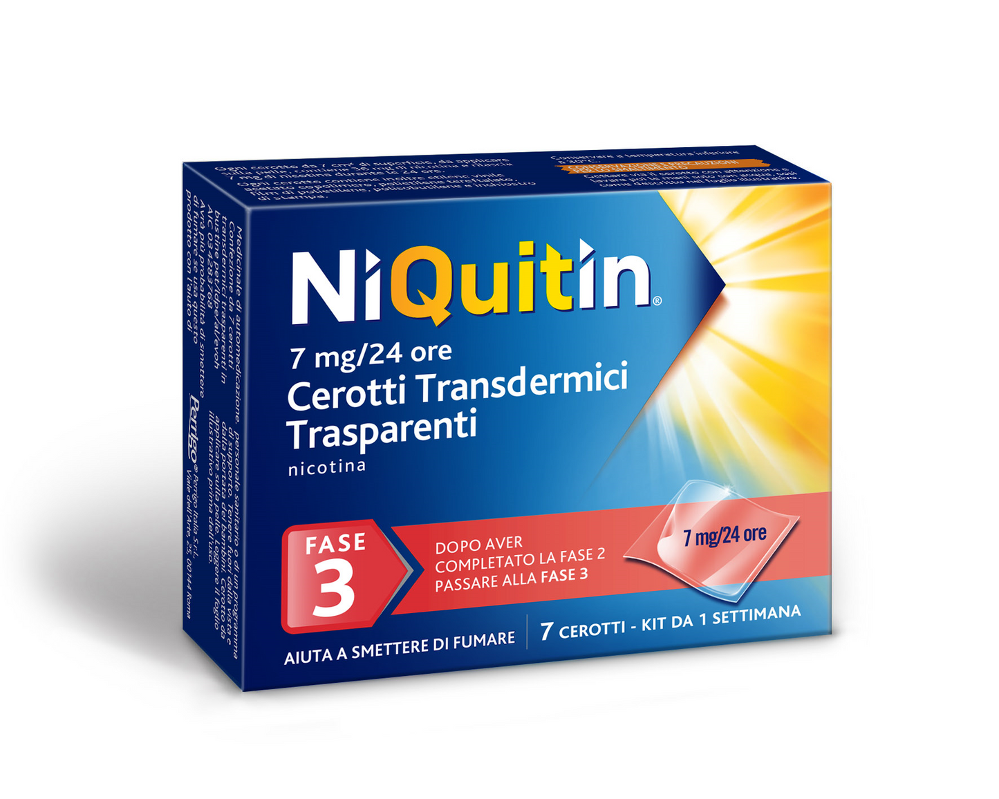 Niquitin 7 Cerotti Transdermici fase 3