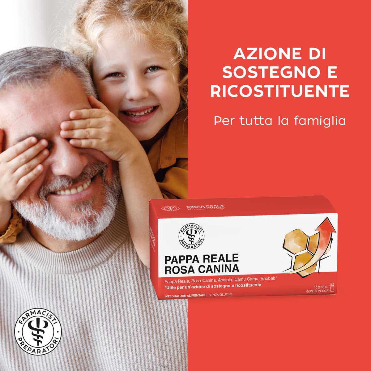 Pappa Reale Rosa Canina Farmacisti Preparatori 10 Flaconcini