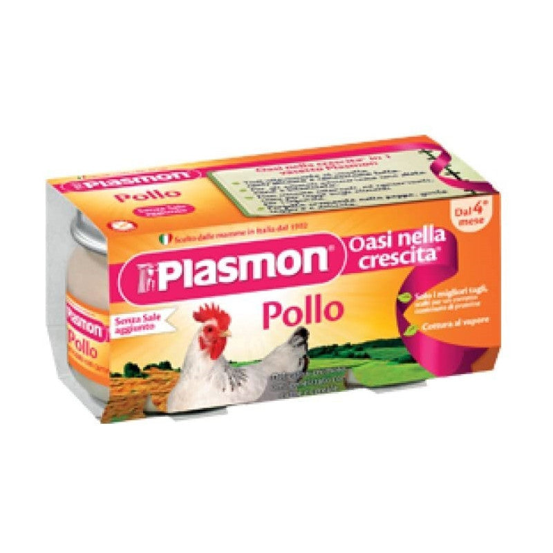 Plasmon Omog Pollo 80gx2pz - Plasmon omogenizzato pollo 