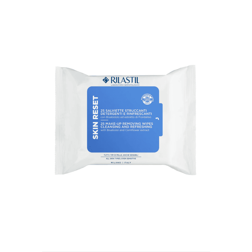 Rilastil Skin Reset Salviette Struccanti Detergenti 25 pz