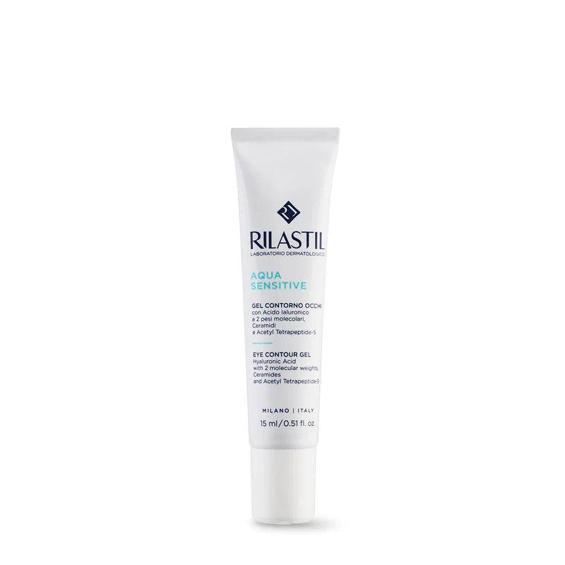 Rilastil aqua sensitive gel contorno occhi