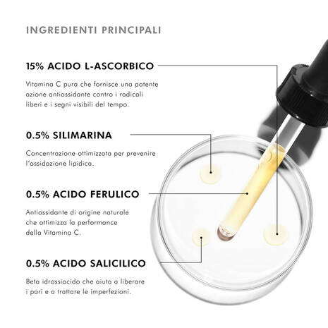 Skinceuticals Silymarin Cf Siero viso Antiossidante Vitamina C 30ml - Silymarin Cf serum skinceuticals