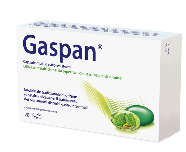 Schwabe Gaspan 28 Capsule Molli Gastroresistenti