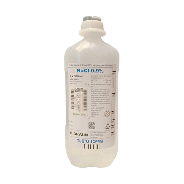 Sodio Cloruro 0,9% 500ml Soluzione per Infusione