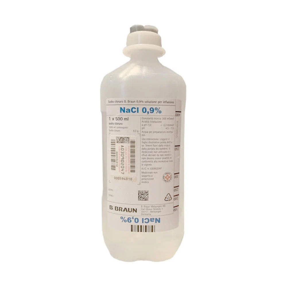 Sodio Cloruro 0,9% 500ml Soluzione per Infusione