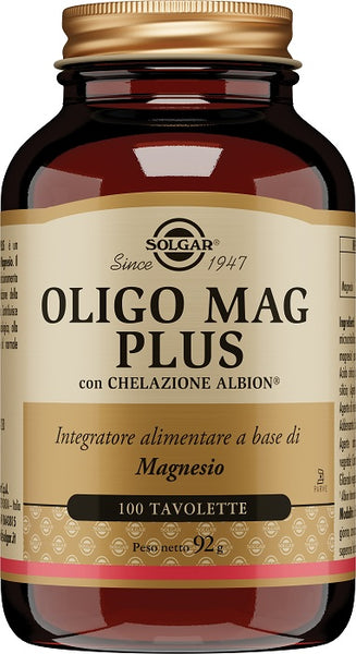 Solgar Oligo Mag Plus 100 Tavolette