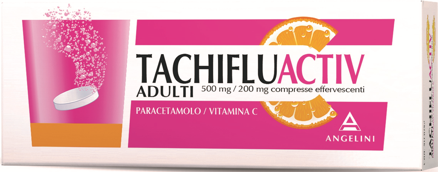 Tachifluactiv 12 Compresse 500+200mg